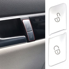 Load image into Gallery viewer, 4Pcs Car Door Unlock Buttons Sequins Decoration Cover Trim for Mercedes Benz GLA CLA GLK GLE CLS ML GL A B C E class W204 W212
