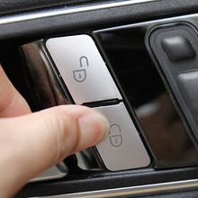 Load image into Gallery viewer, 4Pcs Car Door Unlock Buttons Sequins Decoration Cover Trim for Mercedes Benz GLA CLA GLK GLE CLS ML GL A B C E class W204 W212
