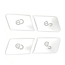 Load image into Gallery viewer, 4Pcs Car Door Unlock Buttons Sequins Decoration Cover Trim for Mercedes Benz GLA CLA GLK GLE CLS ML GL A B C E class W204 W212

