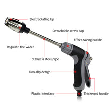 Load image into Gallery viewer, Multifunction High-Pressure Water Gun For Cleaning Car Wash Machine Garden Watering Hose Nozzle Sprinkler Foam Water Home Clean
