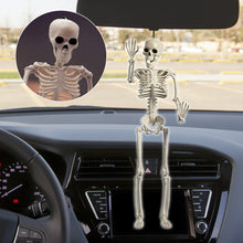Load image into Gallery viewer, Active Skeleton Car Ornaments Human Anatomy Skeleton Car Pendant Car Rearview Mirror Pendant Halloween Party Auto Decoraction

