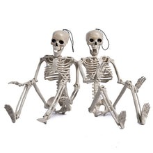 Load image into Gallery viewer, Active Skeleton Car Ornaments Human Anatomy Skeleton Car Pendant Car Rearview Mirror Pendant Halloween Party Auto Decoraction
