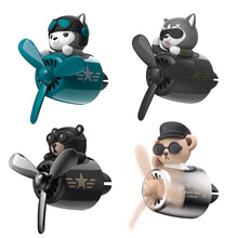 Load image into Gallery viewer, Car Air Freshener Pilot Rotating Propeller Air Outlet Fragrance Diffuser Air Vent Aromatherapy Perfume Auto Interior Accessories
