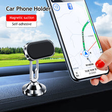 Load image into Gallery viewer, Universal 360° Rotatable Car Mobile Phone Magnetic Holder Magnet Cell Phone Bracket GPS Support Dashboard Phone Navigation Stand
