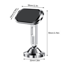 Load image into Gallery viewer, Universal 360° Rotatable Car Mobile Phone Magnetic Holder Magnet Cell Phone Bracket GPS Support Dashboard Phone Navigation Stand
