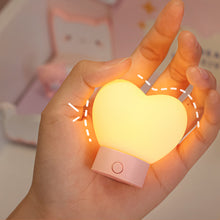Load image into Gallery viewer, Creative Love Heart LED 3D Lamp Wedding Romantic Red Pink Night Light Ornament Birthday Christmas Home Ambient Light Decoration
