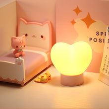 Load image into Gallery viewer, Creative Love Heart LED 3D Lamp Wedding Romantic Red Pink Night Light Ornament Birthday Christmas Home Ambient Light Decoration
