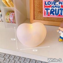 Load image into Gallery viewer, Creative Love Heart LED 3D Lamp Wedding Romantic Red Pink Night Light Ornament Birthday Christmas Home Ambient Light Decoration
