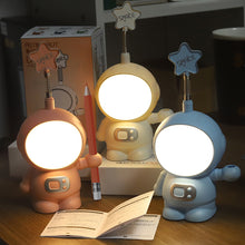Load image into Gallery viewer, Astronaut USB Rechargeable Table Lamp Night Light LED Lamp Student Kids Bedroom Reading Desk Lamp Night Light
