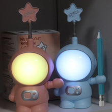 Load image into Gallery viewer, Astronaut USB Rechargeable Table Lamp Night Light LED Lamp Student Kids Bedroom Reading Desk Lamp Night Light
