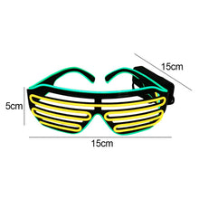 Load image into Gallery viewer, LED Glasses Light Up Shades Flashing Luminous Rave Night Christmas Activities Wedding Birthday Party Decoration
