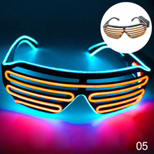 Load image into Gallery viewer, LED Glasses Light Up Shades Flashing Luminous Rave Night Christmas Activities Wedding Birthday Party Decoration
