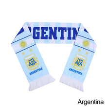 Load image into Gallery viewer, World Cup Soccer Scarf Popular National Team Flag Banner Football Match Backstrap Fan Decoration
