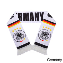 Load image into Gallery viewer, World Cup Soccer Scarf Popular National Team Flag Banner Football Match Backstrap Fan Decoration
