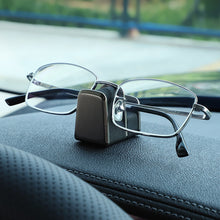 Load image into Gallery viewer, Aluminum Alloy Car Sunglasses Auto Center Console Glasses Clip Card Ticket Holder Stand Fastener Pen Case Eyeglasses Car Accessories

