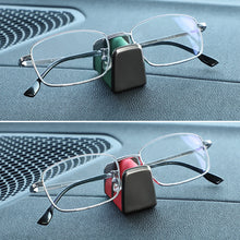 Load image into Gallery viewer, Aluminum Alloy Car Sunglasses Auto Center Console Glasses Clip Card Ticket Holder Stand Fastener Pen Case Eyeglasses Car Accessories

