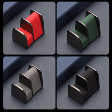 Load image into Gallery viewer, Aluminum Alloy Car Sunglasses Auto Center Console Glasses Clip Card Ticket Holder Stand Fastener Pen Case Eyeglasses Car Accessories
