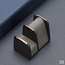 Load image into Gallery viewer, Aluminum Alloy Car Sunglasses Auto Center Console Glasses Clip Card Ticket Holder Stand Fastener Pen Case Eyeglasses Car Accessories
