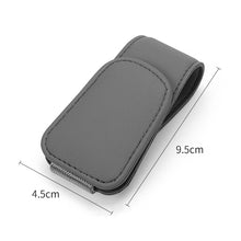 Load image into Gallery viewer, Car Sunglasses Auto Sun Visor Glasses Box Clip Card Ticket Holder Stand Fastener Pen Case Eyeglasses Car Accessories
