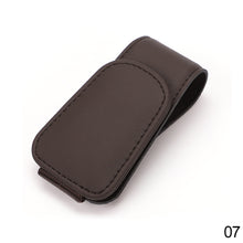 Load image into Gallery viewer, Car Sunglasses Auto Sun Visor Glasses Box Clip Card Ticket Holder Stand Fastener Pen Case Eyeglasses Car Accessories
