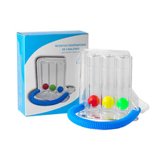 Load image into Gallery viewer, Three Ball Breathing Trainer Vital Capacity Slow Resistance Lung Trainer Exerciser Spirometer Personal Measurement System
