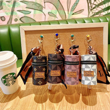 Load image into Gallery viewer, Creative Mini Portable Fashionable Lipstick Bag Convenient Lipstick Scarf Old Flower Mouth Red Packet Key Buckle Pendant
