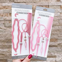 Load image into Gallery viewer, 4pcs Magic Hair Styling Tools DIY Comb Hair Braiding Braider Accessories Twist Bun Barrette Hair Clips for Women Hairdressing
