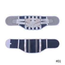 Load image into Gallery viewer, Steel Belt Multi Pressure Fixed Breathable Belt Lumbar Back Brace Support Adjustable Waist Trainer Belt Pain Relief Spine Straight
