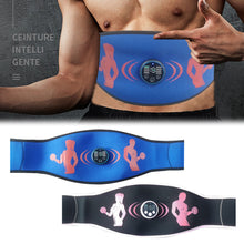 Load image into Gallery viewer, EMS Muscle ABS Abdominal Belt Intelligent Fitness Massage Belt Electronic Display Abdominal Muscle Training Waist Massager
