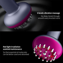 Load image into Gallery viewer, Household Rechargeable Meridian Brush Electric Intelligent Massager Vibration Heating Therapy Anti Cellulite Body Slimming Guasha Brush
