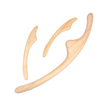 Load image into Gallery viewer, Body Shaping Massager Wooden Gua Sha Scraper Body Physical Therapy Tool Anti Cellulite Relieve Muscle Fatigue Scraping Stick
