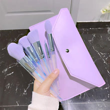 Load image into Gallery viewer, 10pcs Professional Makeup Brush Convenient Set Eye Shadow Eyebrow Brush Facial Makeup Powder Foundation Highlighter Eyebrow Brush
