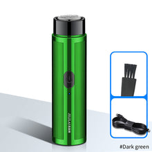 Load image into Gallery viewer, Mini Electric Shaver Travel Men's Electric Shaver Automatic Razor Portable Trimmer Beard Knife Safety Heads Clipper Razor
