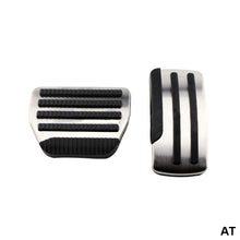 Load image into Gallery viewer, 2Pcs/3Pcs Stainless Steel Car Pedals for Nissan X-trail T31 Qashqai J10 Car AT MT Pedal Cover for Nissan X-trail 2010-2013 Qashqai 2012-15
