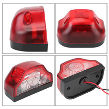 Load image into Gallery viewer, 2Pcs Car License Plate Light Waterproof for Lorry Truck Trailer White Light E9 3 LED Car Number Lamps 12V-24V
