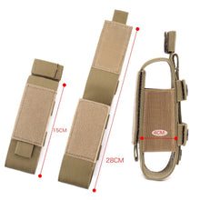 Load image into Gallery viewer, MOLLE Nylon Pouch Tourniquet Pouch Holder Trauma Shears EMT Storage Bag EDC Belt Pouch Flashlight Holster Medical Scissor
