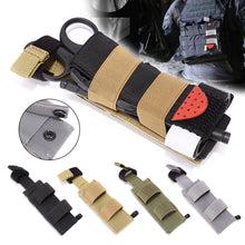 Load image into Gallery viewer, MOLLE Nylon Pouch Tourniquet Pouch Holder Trauma Shears EMT Storage Bag EDC Belt Pouch Flashlight Holster Medical Scissor
