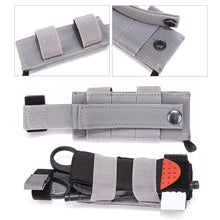 Load image into Gallery viewer, MOLLE Nylon Pouch Tourniquet Pouch Holder Trauma Shears EMT Storage Bag EDC Belt Pouch Flashlight Holster Medical Scissor
