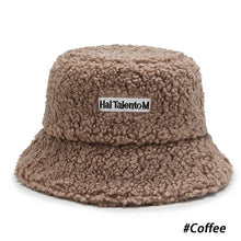 Load image into Gallery viewer, Unisex Winter Warm Bucket Hats Lamb Wool Faux Fur Fisherman Caps Women Thicken Plush Hats Outdoor Keep Warm Fishing Caps
