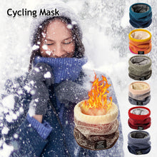 Load image into Gallery viewer, Cycling Mask Polar Fleece Neck Tube Ear Warmer Fishing Skating Running Sport Scarf Face Mask Camping Hiking Neck Warmer Warm Cycling Headwear
