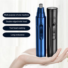 Load image into Gallery viewer, Electric Nose Hair Clipper Shaver Portable USB Rechargeable Nose Ear Trimmer Waterproof Durable Beard Trimmer Face Care for Men
