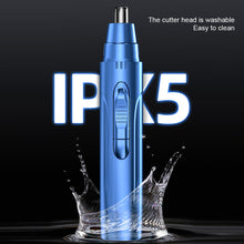 Load image into Gallery viewer, Electric Nose Hair Clipper Shaver Portable USB Rechargeable Nose Ear Trimmer Waterproof Durable Beard Trimmer Face Care for Men
