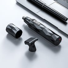 Load image into Gallery viewer, Electric Rechargeable Nose Hair Trimmer Portable Waterproof Temples Hair Trimmer Nose Ear Trimmer Men Face Care
