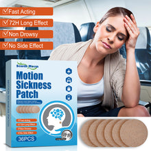 Load image into Gallery viewer, 36pcs/box Motion Sickness Patch Retroauricular Patch Temple Sticker Refreshing Travel Carsick Airsick Seasickness Sticker
