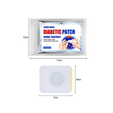 Load image into Gallery viewer, 12pcs/pack Diabetic Patches Stabilize Blood Sugar Relieve Palpitations Dizziness Fatigue Patches Health Care Diabetic Patches
