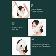 Load image into Gallery viewer, Soft Comfortable Face-lift Bandage Breathable V-face Bandage Face Slimming Mask Chin Cheek Lift Up Belt Facial Care Tool
