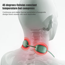 Load image into Gallery viewer, Mini Cervical Vertebra Massager Portable Neck Shoulder Pulse Hot Compress Neck Protector Pendant Neck Hang Physiotherapy Massager
