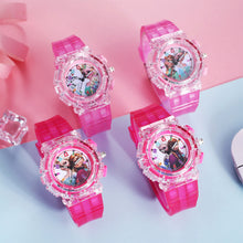 Load image into Gallery viewer, Colorful Light Flashing Luminous Children Watch Fashion Creative Children Watch Cartoon Wristwatch for Boys and Girls
