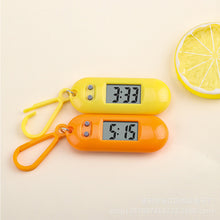 Load image into Gallery viewer, Electronic Watch Backpack Key Chain Watch Simple Mute Watch Clock Compact Portable Electronic Watch
