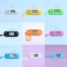 Load image into Gallery viewer, Electronic Watch Backpack Key Chain Watch Simple Mute Watch Clock Compact Portable Electronic Watch

